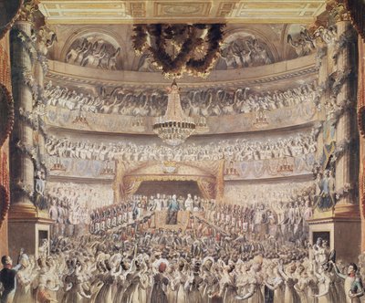 Louis XVIII at the Theatre de l